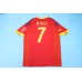 Spain 2002 World Cup Home Red Soccer Jersey